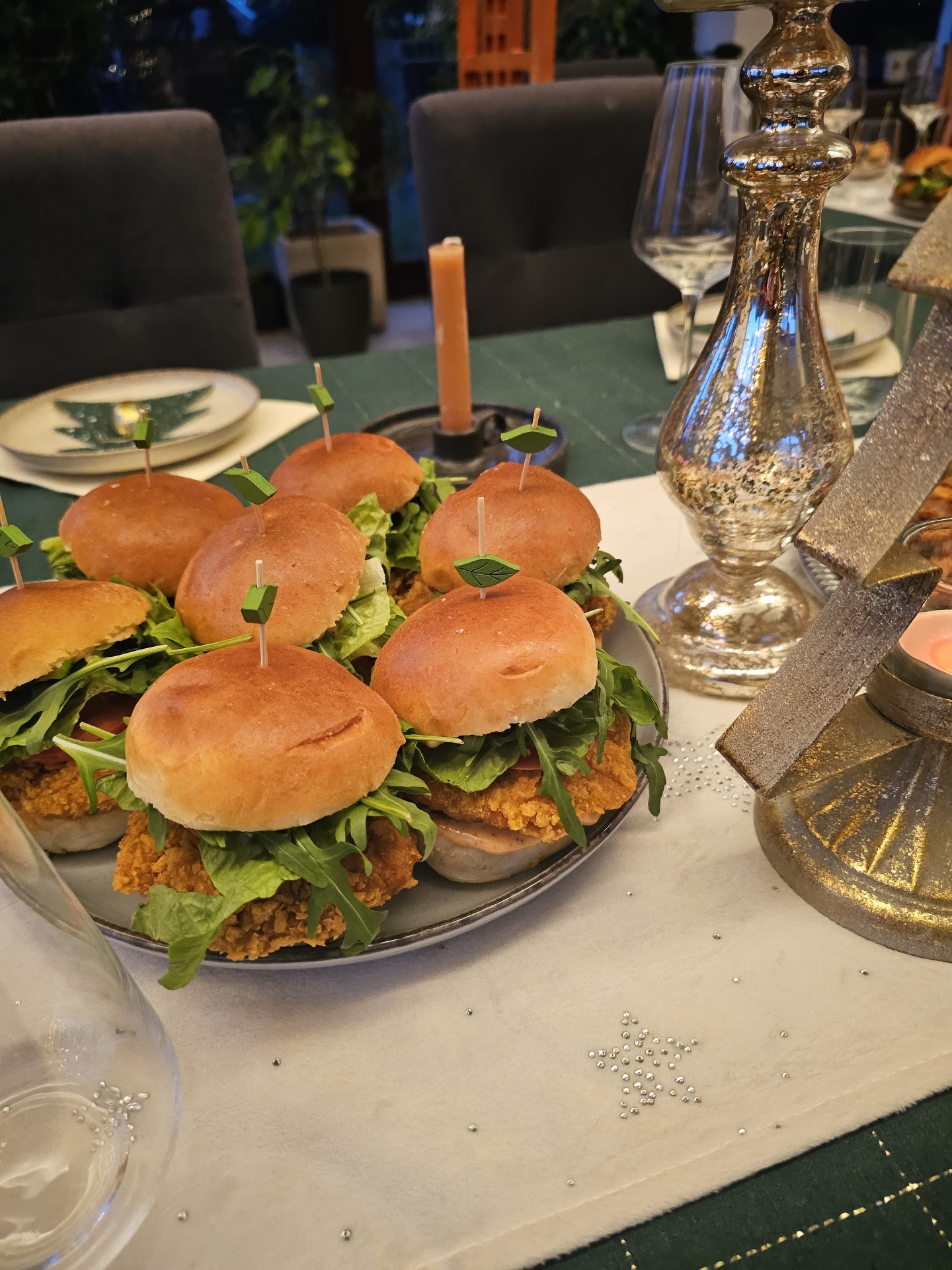 Catering - mini hamburgery